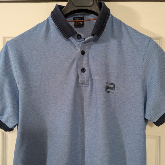 Hugo Boss Men's Blue Polo - Size L - Picture 1 of 12